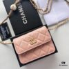 Chanel Chanel Counter Model ❤❤ Caviar Leather with Pearl and Chain Hardware, Full Leather Interior and Exterior, High-Quality Craftsmanship, Gold Buckle, Can Be Worn as Shoulder Bag, Crossbody or Waist Bag