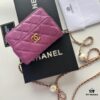 Bestselling Chanel-Style Quilted Pearl Chain Bag with Gold Hardware