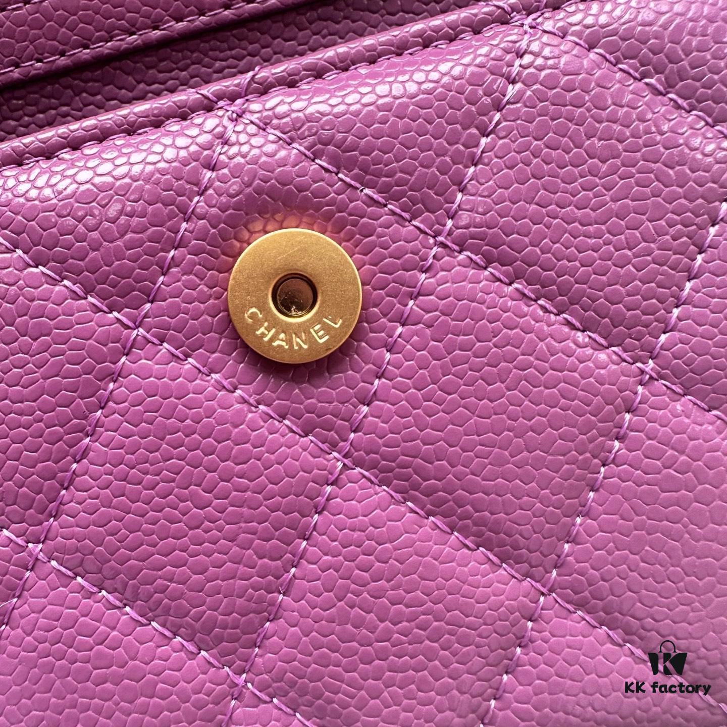 Bestselling Chanel-Style Quilted Pearl Chain Bag with Gold Hardware