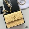 Chanel Chanel Counter Model ❤❤ Caviar Leather Chain with Pearl Hardware, Full Leather Inside and Out, High-Quality Craftsmanship, Gold Clasp, Shoulder Crossbody Bag or Waist Bag