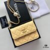 Chanel Chanel Counter Model ❤❤ Caviar Leather Chain with Pearl Hardware, Full Leather Inside and Out, High-Quality Craftsmanship, Gold Clasp, Shoulder Crossbody Bag or Waist Bag