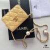 Chanel Chanel Counter Model ❤❤ Caviar Leather Chain with Pearl Hardware, Full Leather Inside and Out, High-Quality Craftsmanship, Gold Clasp, Shoulder Crossbody Bag or Waist Bag