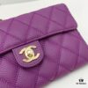 Chanel Classic Quilted Shoulder Crossbody Bag in Calfskin with CC Logo