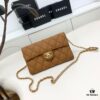 Bestselling Chanel Quilted Leather Shoulder Crossbody Bag with Chain