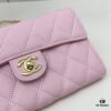 Chanel Classic Quilted Shoulder Crossbody Bag in Calfskin with Chain