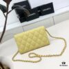 Chanel Classic Quilted Shoulder Crossbody Mini Bag in Calfskin with CC Logo