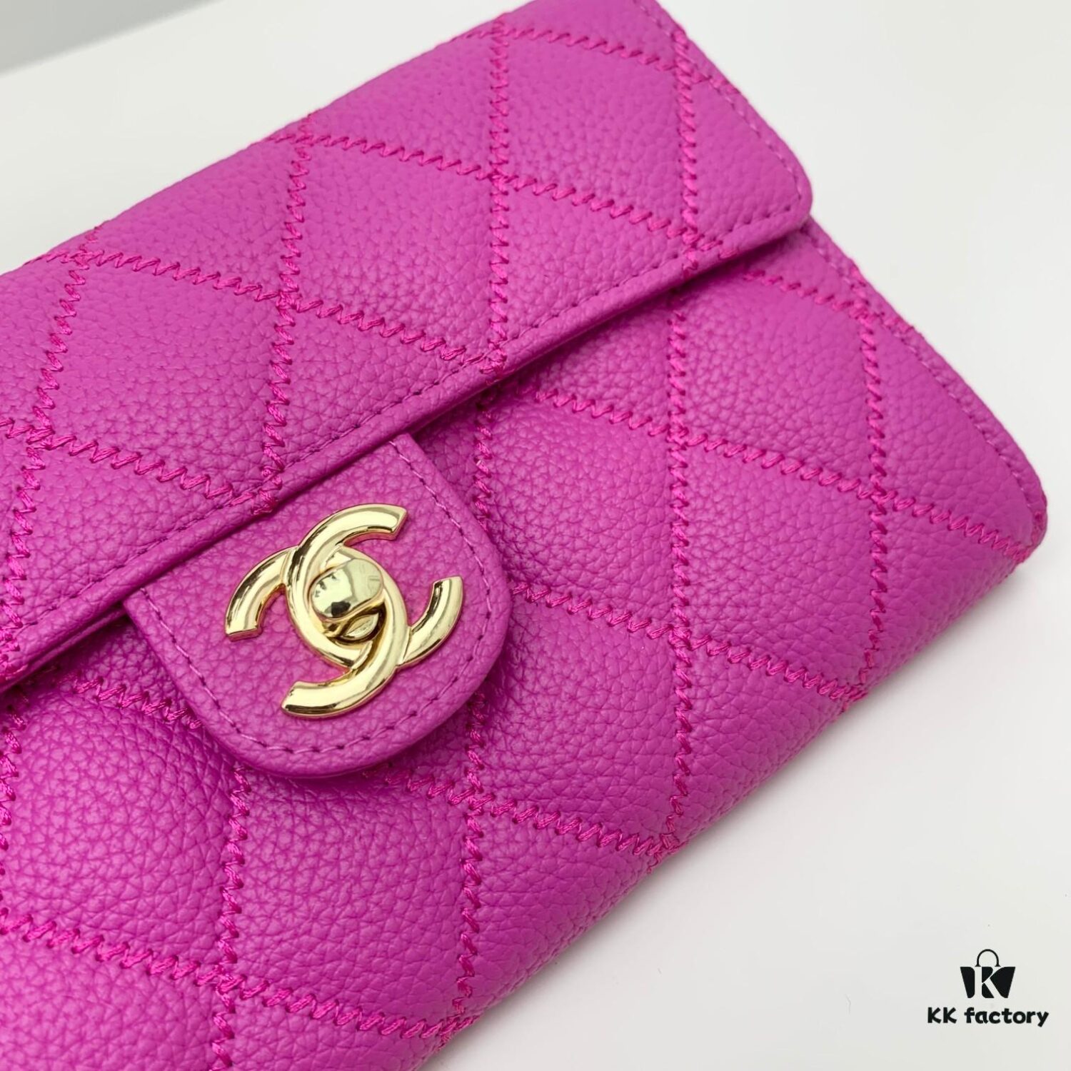 Chanel Classic Quilted Shoulder Crossbody Mini Bag in Calfskin with CC Logo