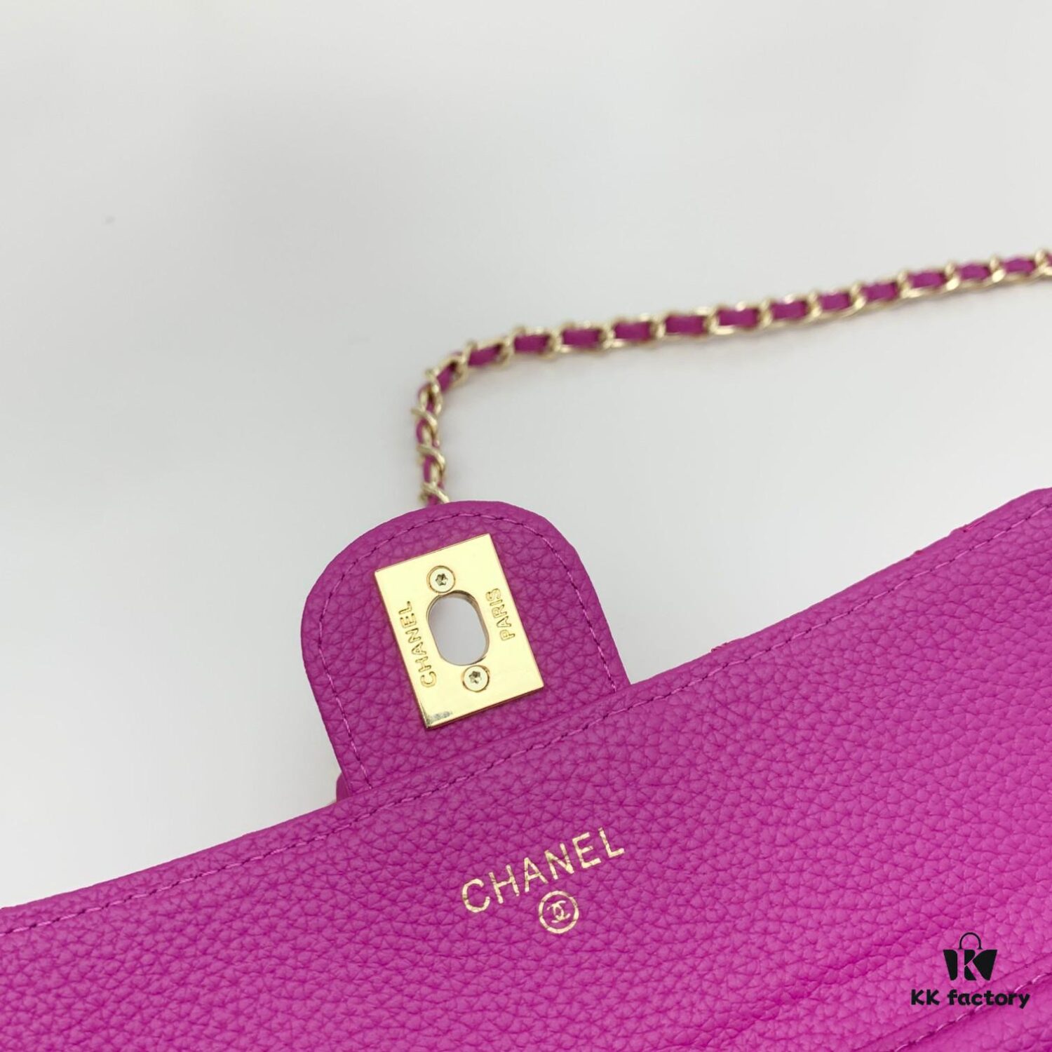 Chanel Classic Quilted Shoulder Crossbody Mini Bag in Calfskin with CC Logo