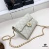 Chanel Classic Quilted Leather Shoulder Crossbody Bag with Chain