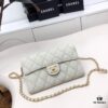 Chanel Classic Quilted Leather Shoulder Crossbody Bag with Chain
