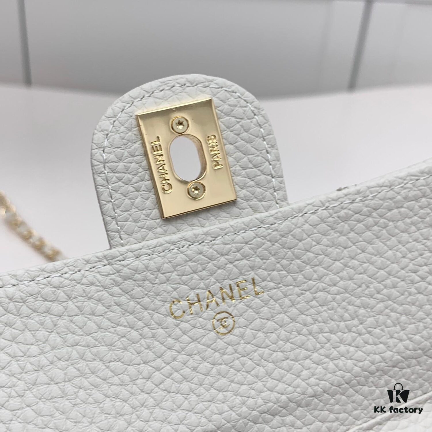 Chanel Classic Quilted Leather Shoulder Crossbody Bag with Chain