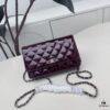 Top Quality Original Chanel WOC Classic Lucky Bag, Can Be Worn Crossbody or Shoulder, Chain Stowable Inside for Clutch Use