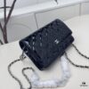 Top Quality Authentic Sheepskin Chanel WOC Classic Lucky Bag, Can Be Worn Crossbody or Shoulder, Chain Stowable Inside for Clutch Use