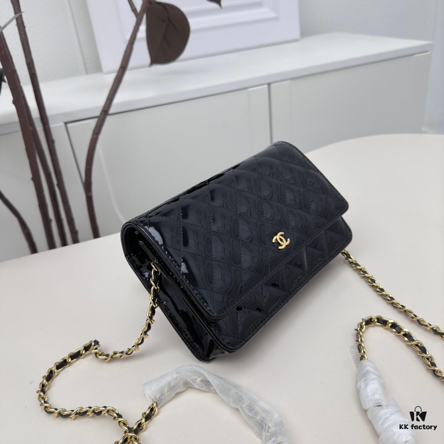 Top Quality Authentic Sheepskin Chanel WOC Classic Fortune Bag, Adjustable Chain for Crossbody or Shoulder Wear, Compact Yet Spacious with Card Slots, Zipper Compartment, and Coin Pocket