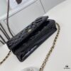 Top Quality Authentic Sheepskin Chanel WOC Classic Fortune Bag, Adjustable Chain for Crossbody or Shoulder Wear, Compact Yet Spacious with Card Slots, Zipper Compartment, and Coin Pocket
