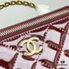 Bestselling Upgraded Chanel-style Box Clutch with Rhinestone Handle