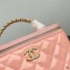 Bestselling Upgraded Chanel-Style Box Clutch with Rhinestone Handle