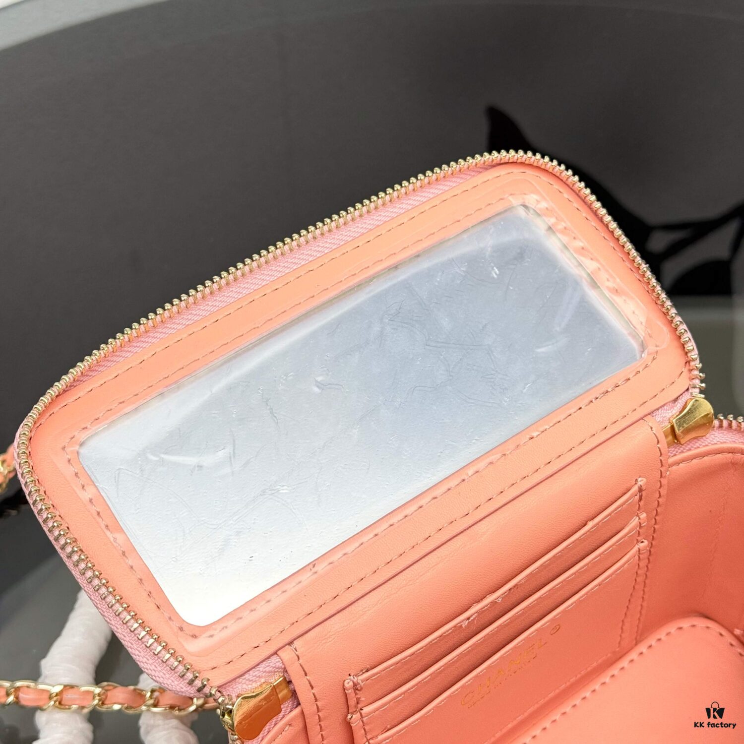 Bestselling Upgraded Chanel-Style Box Clutch with Rhinestone Handle