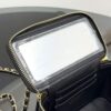 Bestselling Upgraded Chanel-Style Box Makeup Bag with Rhinestone Handle