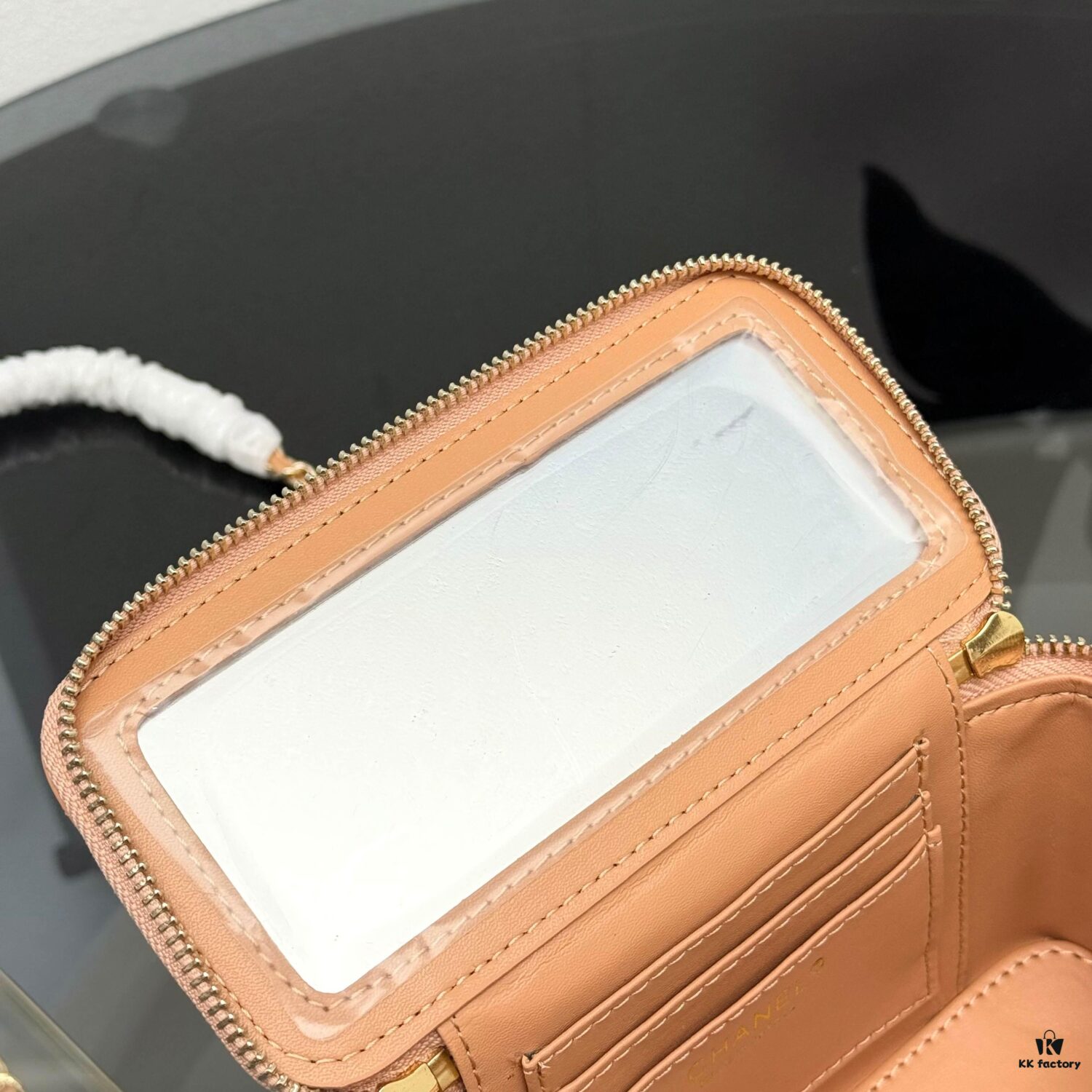 Bestselling Upgraded Chanel-style Box Clutch with Rhinestone Handle