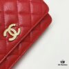 New Color CF Series Caviar Calfskin Smooth Lamb Leather Chanel Classic WOC Fortune Bag