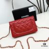 New Color CF Series Caviar Calfskin Smooth Lamb Leather Chanel Classic WOC Fortune Bag