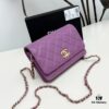Chanel Classic WOC Fortune Bag in New CF Series Caviar Leather and Smooth Lambskin