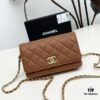 New Arrival Upgraded Version CF Series Caviar Calfskin Smooth Lambskin Chanel Classic WOC Lucky Bag in New Color