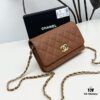 New Arrival Upgraded Version CF Series Caviar Calfskin Smooth Lambskin Chanel Classic WOC Lucky Bag in New Color