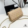 Chanel Classic WOC Bag in CF Series Caviar Leather and Smooth Lamb Skin - New Color Launch