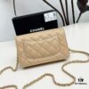 Chanel Classic WOC Bag in CF Series Caviar Leather and Smooth Lamb Skin - New Color Launch