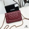 Chanel Classic WOC Fortune Bag in New CF Series Caviar Leather and Smooth Lamb Skin – Perfect for Summer and All Seasons
