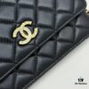 New Color CF Series Caviar Grain Calfskin Smooth Lamb Leather Chanel Classic WOC Fortune Bag