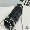 CHANEL 25P Panda Spring-Summer Collection Black and White Calfskin with Gold Hardware