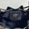 Top Quality Original Chanel 25C Hobo Bag - Grained Leather Shoulder Bag with Vintage Gold-Tone Buckle Drawstring Design