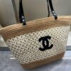 Chanel Summer New Arrival Woven Bag, Large-Capacity Tote, Vacation Beach Bag, Shoulder Bag 43.28