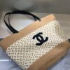 Chanel Summer New Arrival Woven Handbag, Large-Capacity Tote, Vacation Beach Bag, Shoulder Bag 43.28