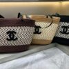 Chanel Summer New Arrival Woven Bag, Large-Capacity Tote, Vacation Beach Bag, Shoulder Bag 43.28