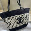 Chanel Summer New Arrival Woven Bag, Large-Capacity Tote, Vacation Beach Bag, Shoulder Bag 43.28