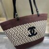 Chanel Summer New Arrival Woven Bag, Large-Capacity Tote, Vacation Beach Bag, Shoulder Bag 43.28