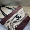 Chanel Summer New Arrival Woven Bag, Large-Capacity Tote, Vacation Beach Bag, Shoulder Bag 43.28