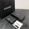 Chanel 12001 Mini Wallet in Black and Pink – Crafted from Premium Lambskin