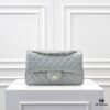 CHANEL Lambskin Classic Crossbody Bag with Red Interior, Summer Style 1112