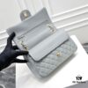 CHANEL Lambskin Classic Crossbody Bag with Red Interior, Summer Style 1112