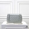 CHANEL Lambskin Classic Crossbody Bag with Red Interior, Summer Style 1112