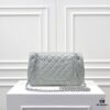 CHANEL Lambskin Classic Crossbody Bag with Original Hardware, Red Interior, Summer New Arrival