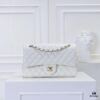 CHANEL Lambskin Classic Crossbody Bag in Red Interior - Summer Collection