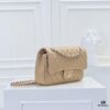CHANEL Lambskin Classic Crossbody Bag in Red Interior - Summer Collection 1112