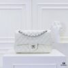 CHANEL Lambskin Classic Crossbody Bag with Red Lining, Summer Collection