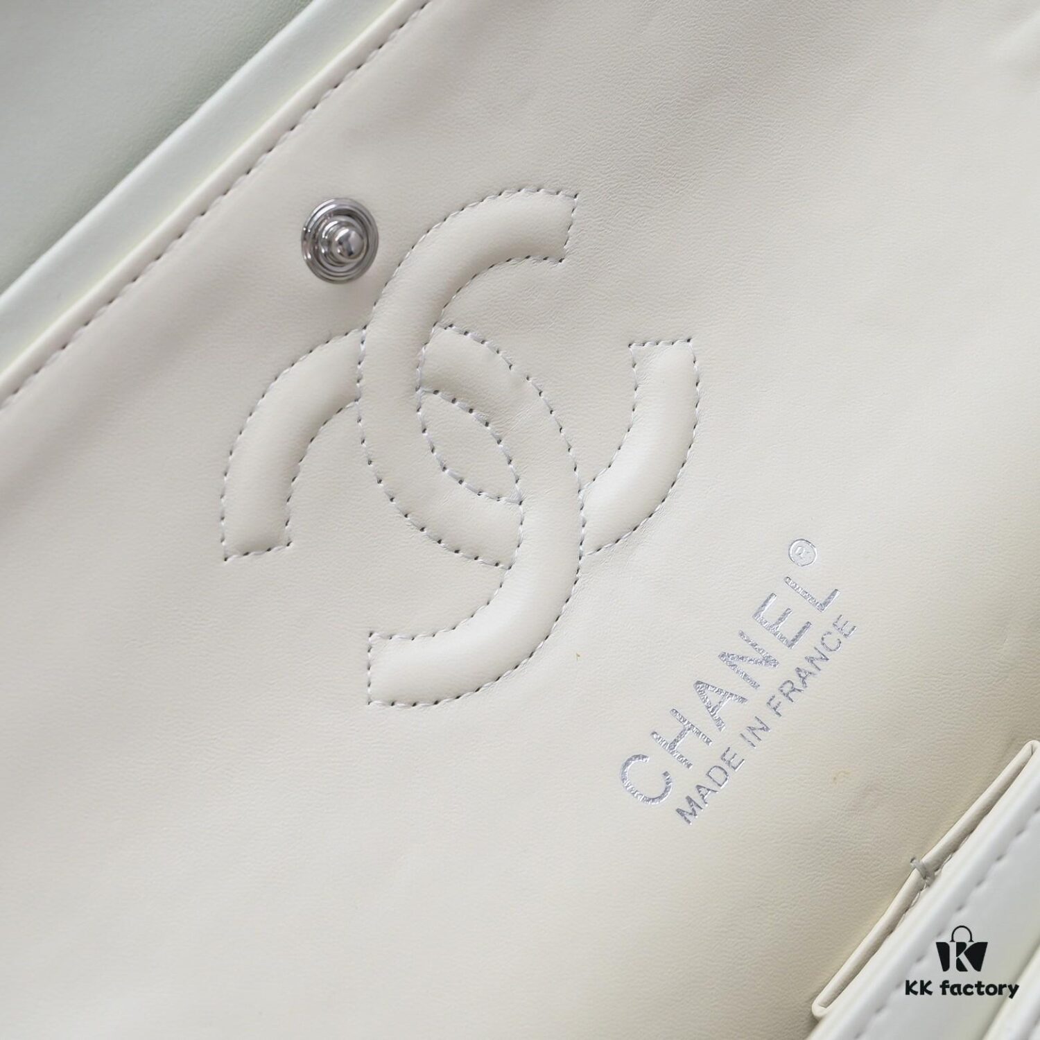 CHANEL Lambskin Classic Crossbody Bag with Red Lining, Summer Collection